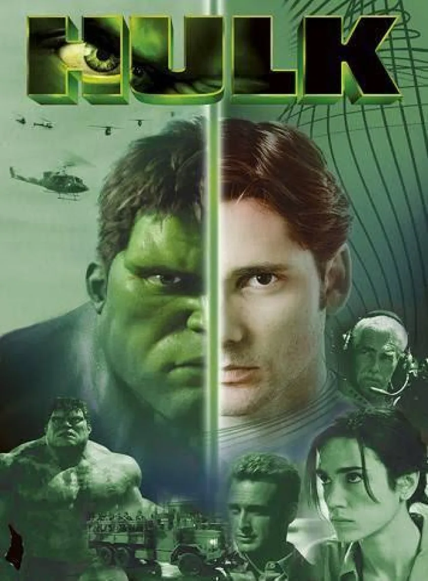 Hulk (2003) (Hindi + English) Dual Audio MCU Hollywood Movie BluRay HD ESub