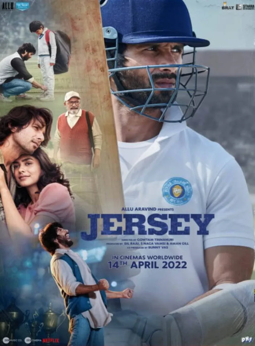 Jersey (2022) Bollywood Hindi Movie HD ESub